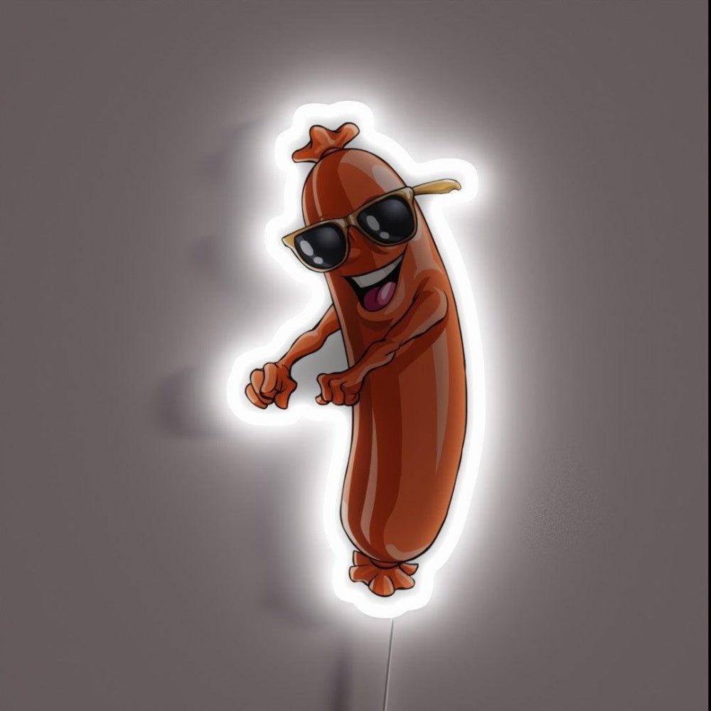 Sausage Floss Party Yummy Oktoberfest German Rgb Led Neon Sign - Shineneon