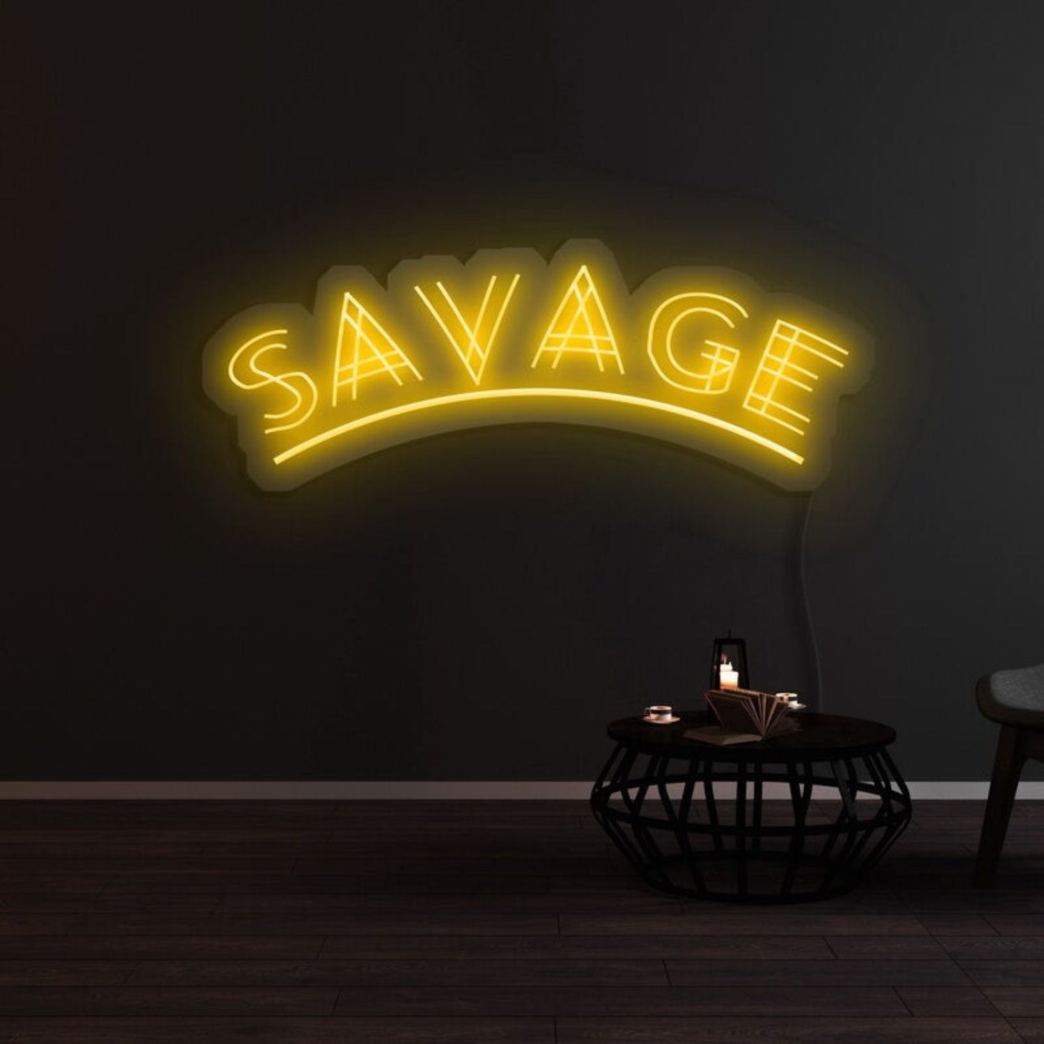 Savage Led Neon Sign For Bold And Playful Spaces | Shineneon
