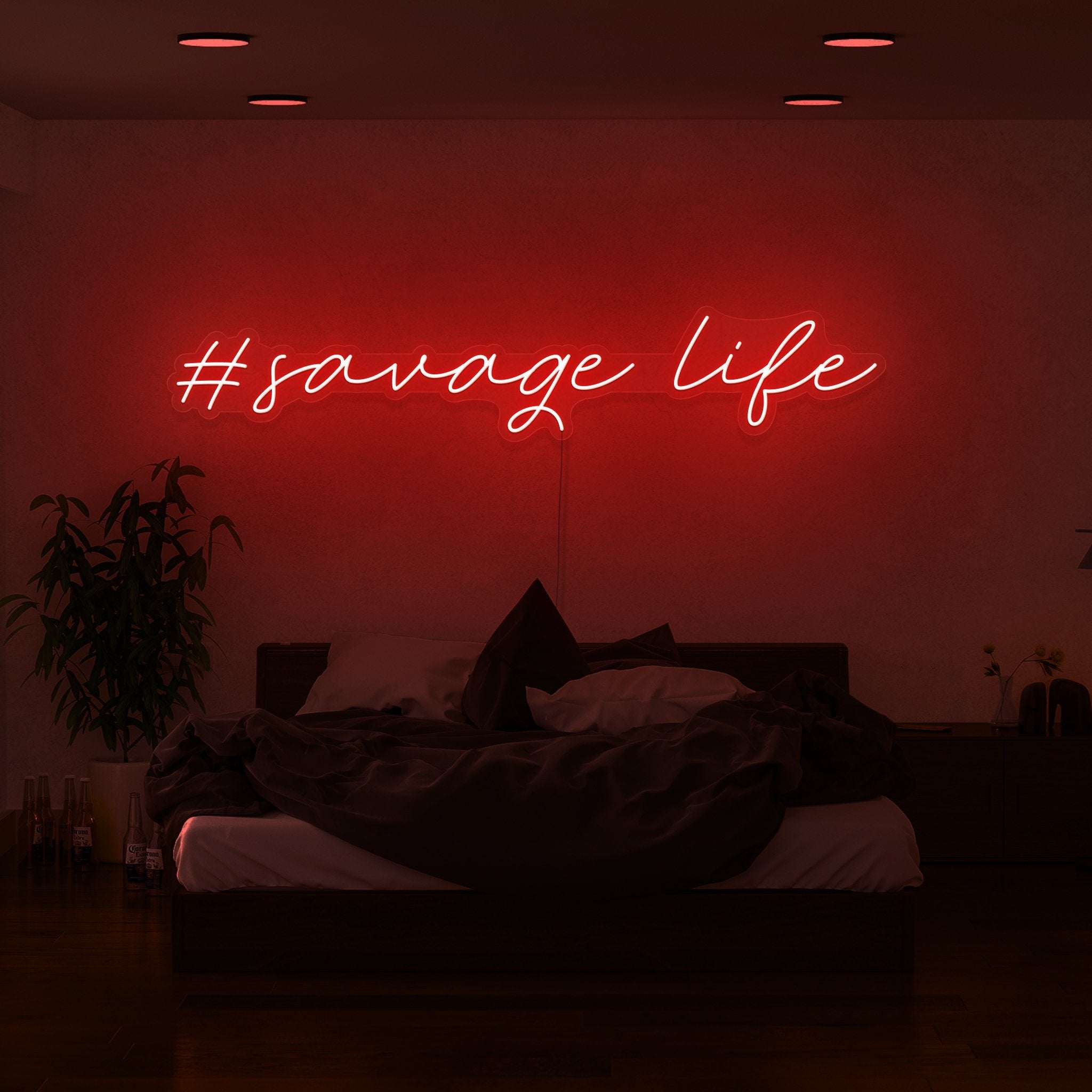 Savage Life Led Neon Sign | Shineneon
