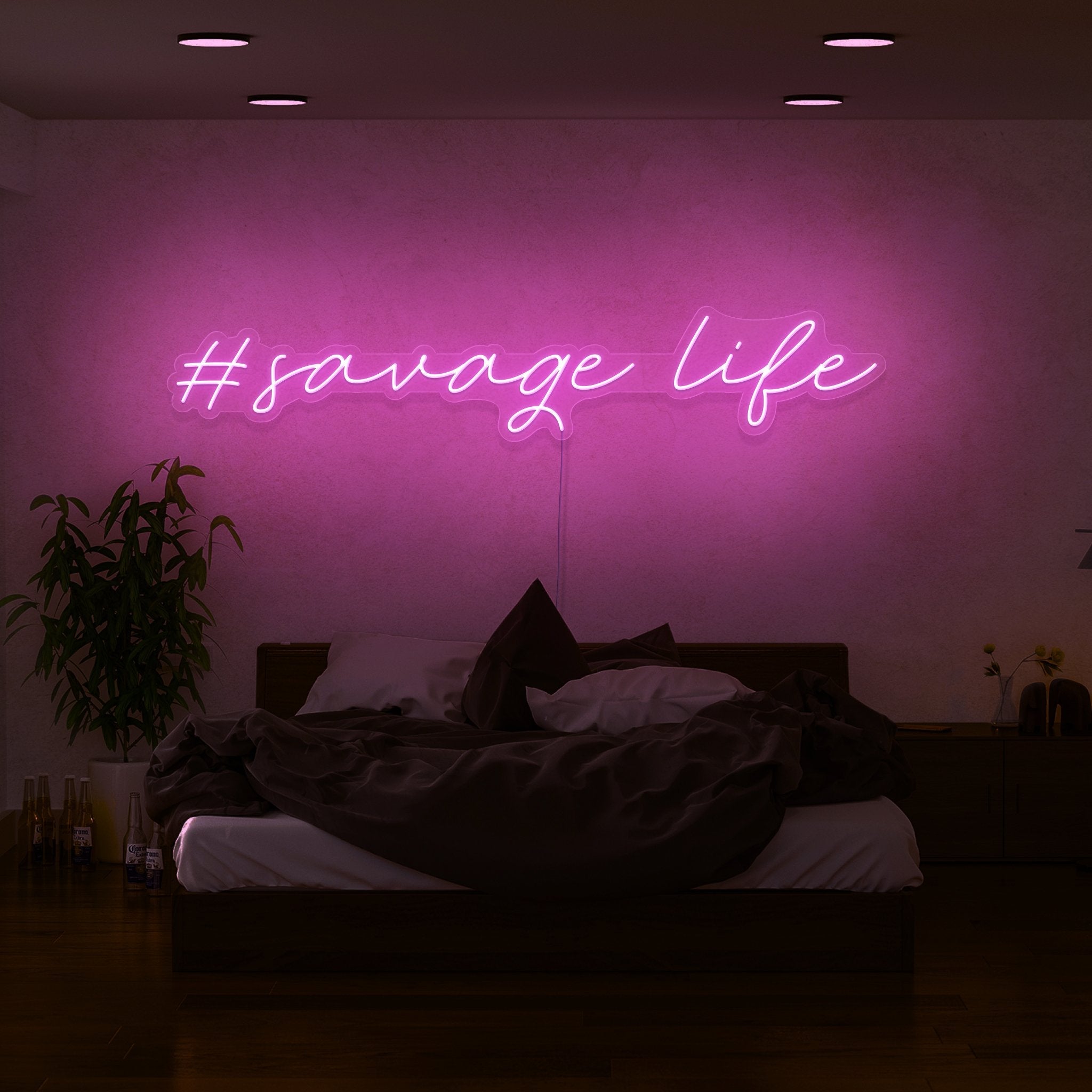 Savage Life Led Neon Sign | Shineneon
