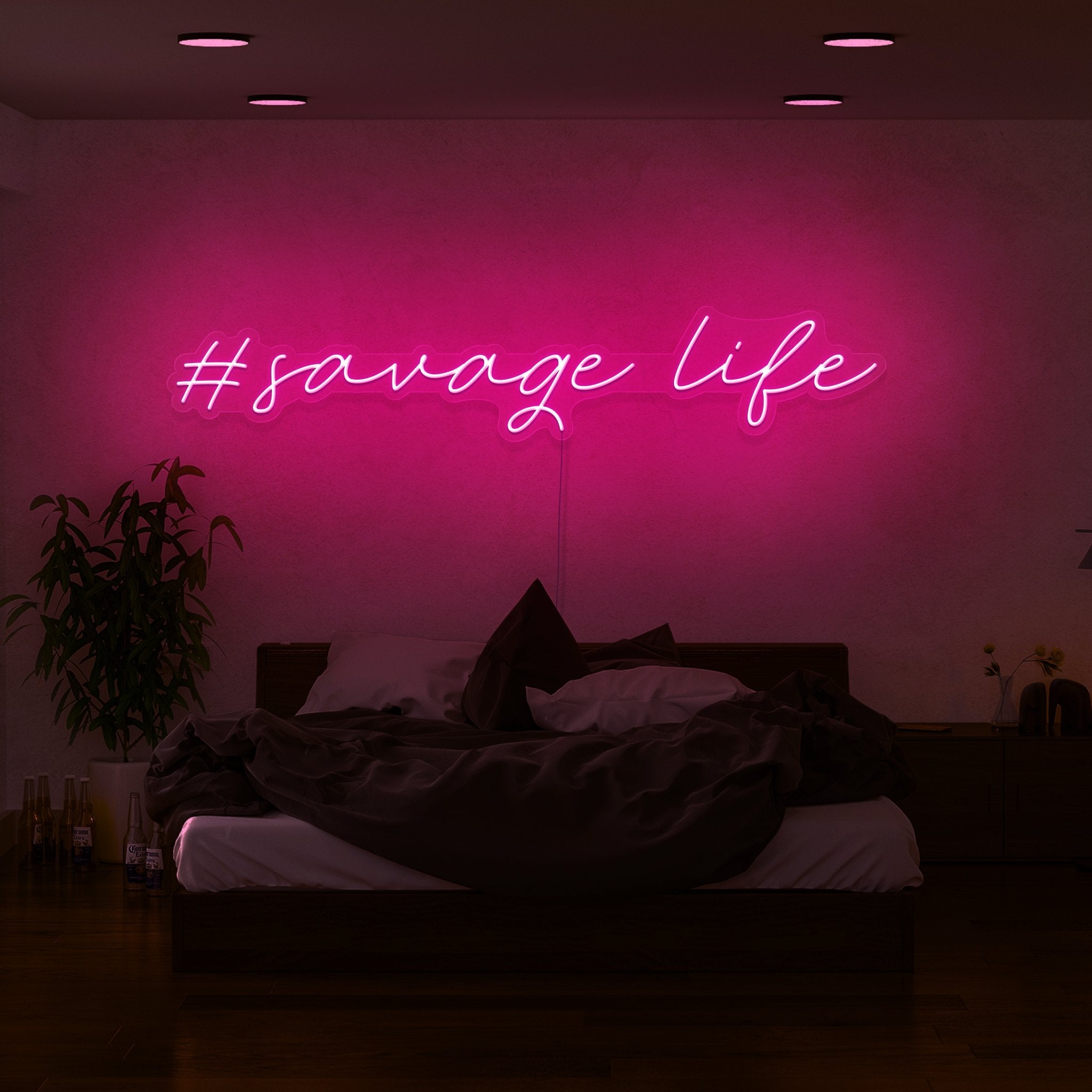 Savage Life Led Neon Sign | Shineneon