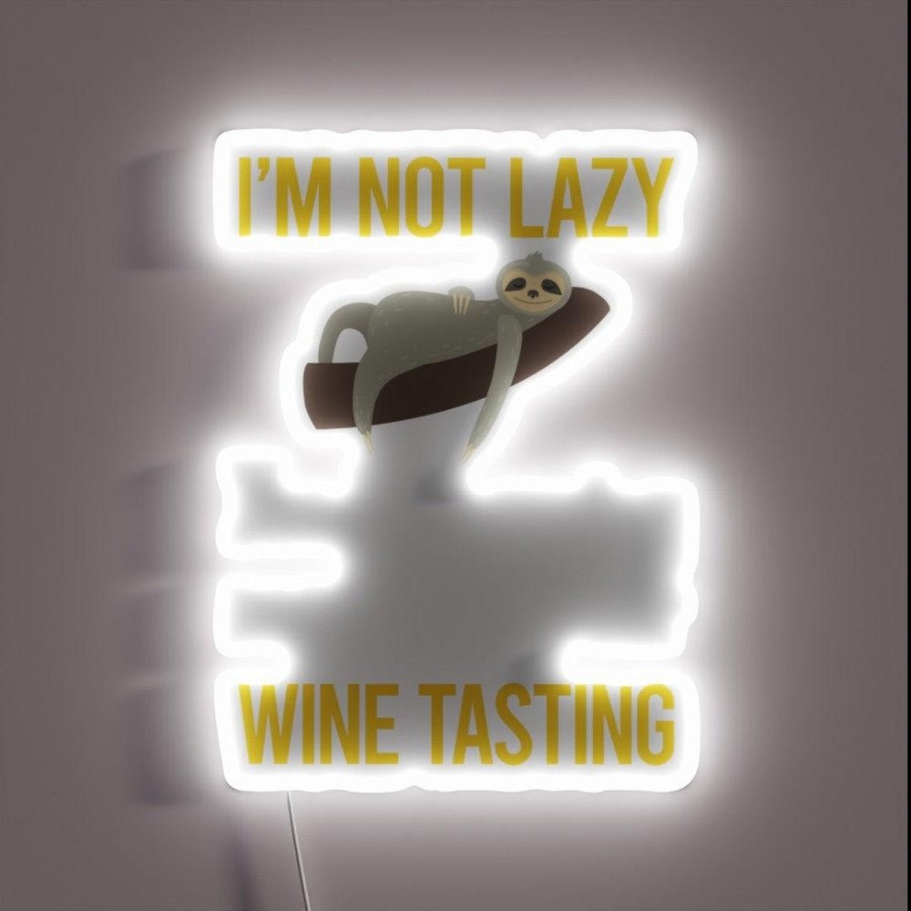 Saving Energy Wine Tasting Rgb Led Neon Sign - Shineneon