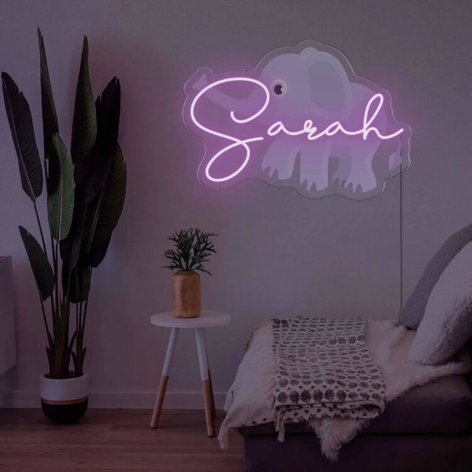 Sawah Neon Name Signs Wall Decoration For Kids Room | Shineneon