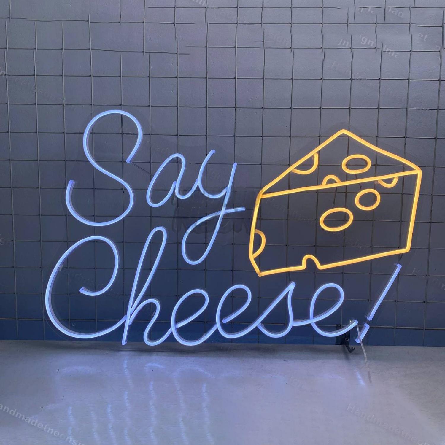 Say Cheese Led Neon Sign Led Decor | Shineneon