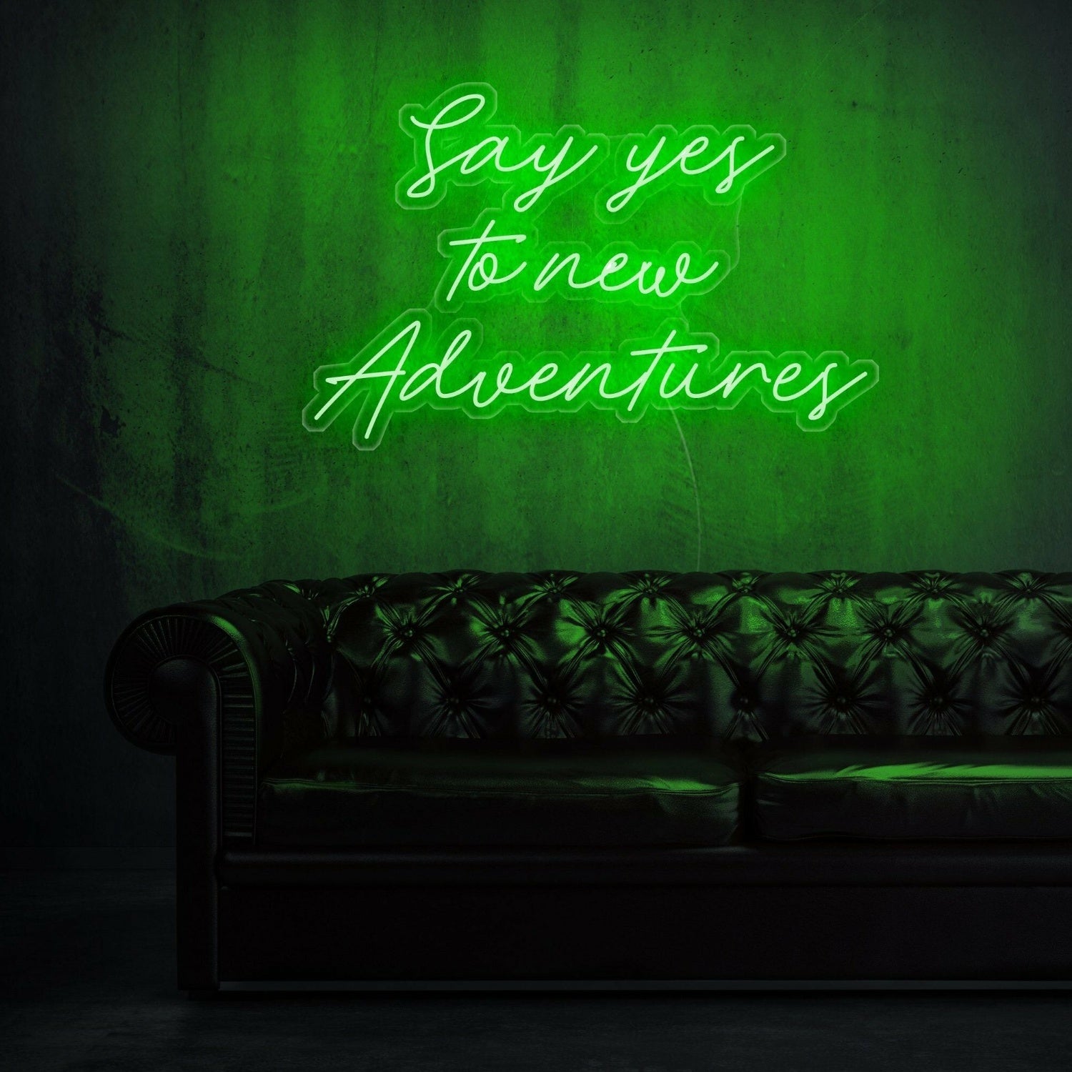 Say Yes To New Adventures Inspire Exploration With Exciting Neon Art | Shineneon