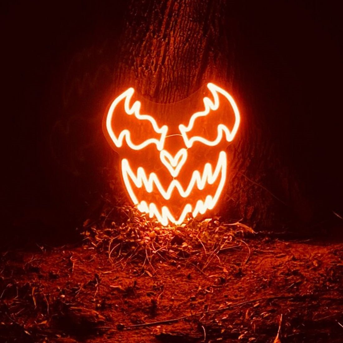 Scary Face Halloween Led Sign Business Neon Sign - Shineneon