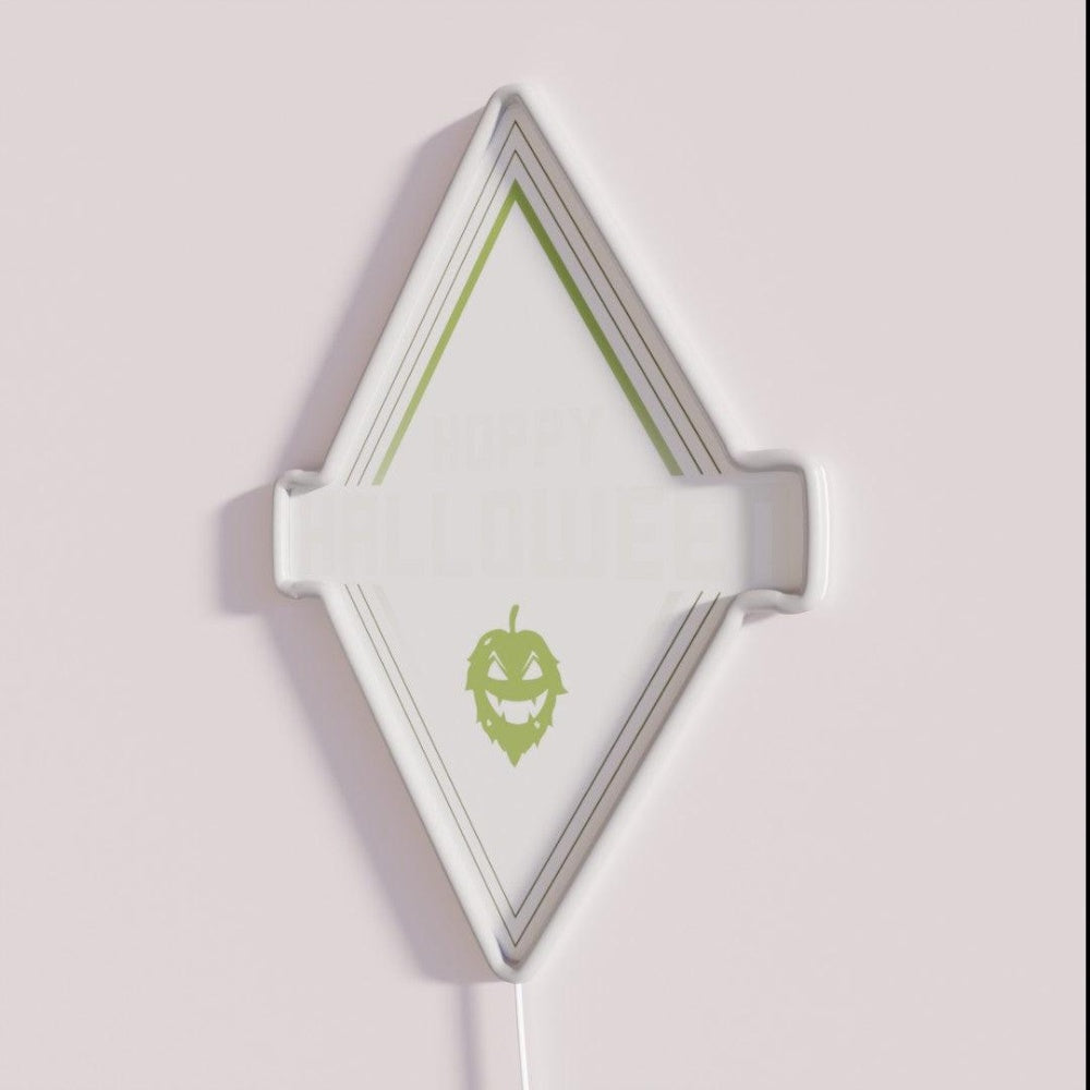 Scary Hop Craft Beer Halloween Hobbybrauer Rgb Led Neon Sign