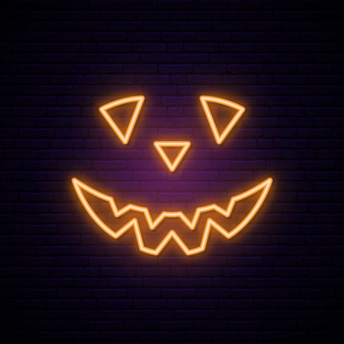 Scary Pumpkin Halloween Led Sign Business Neon Sign - Shineneon