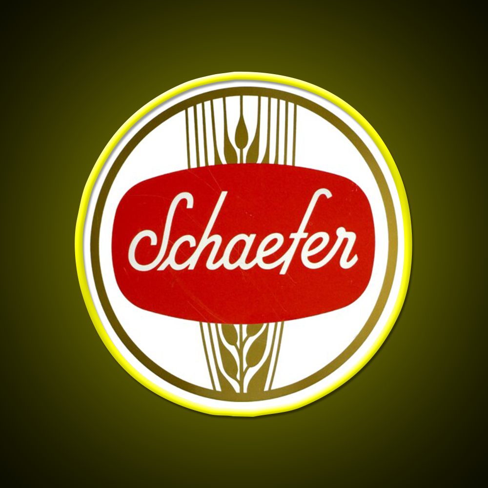 Schaefer Beer Fm Schaefer Brewing New York Beer Bar Decor Led Neon Sign Rgb Color - LED neon sign view 7