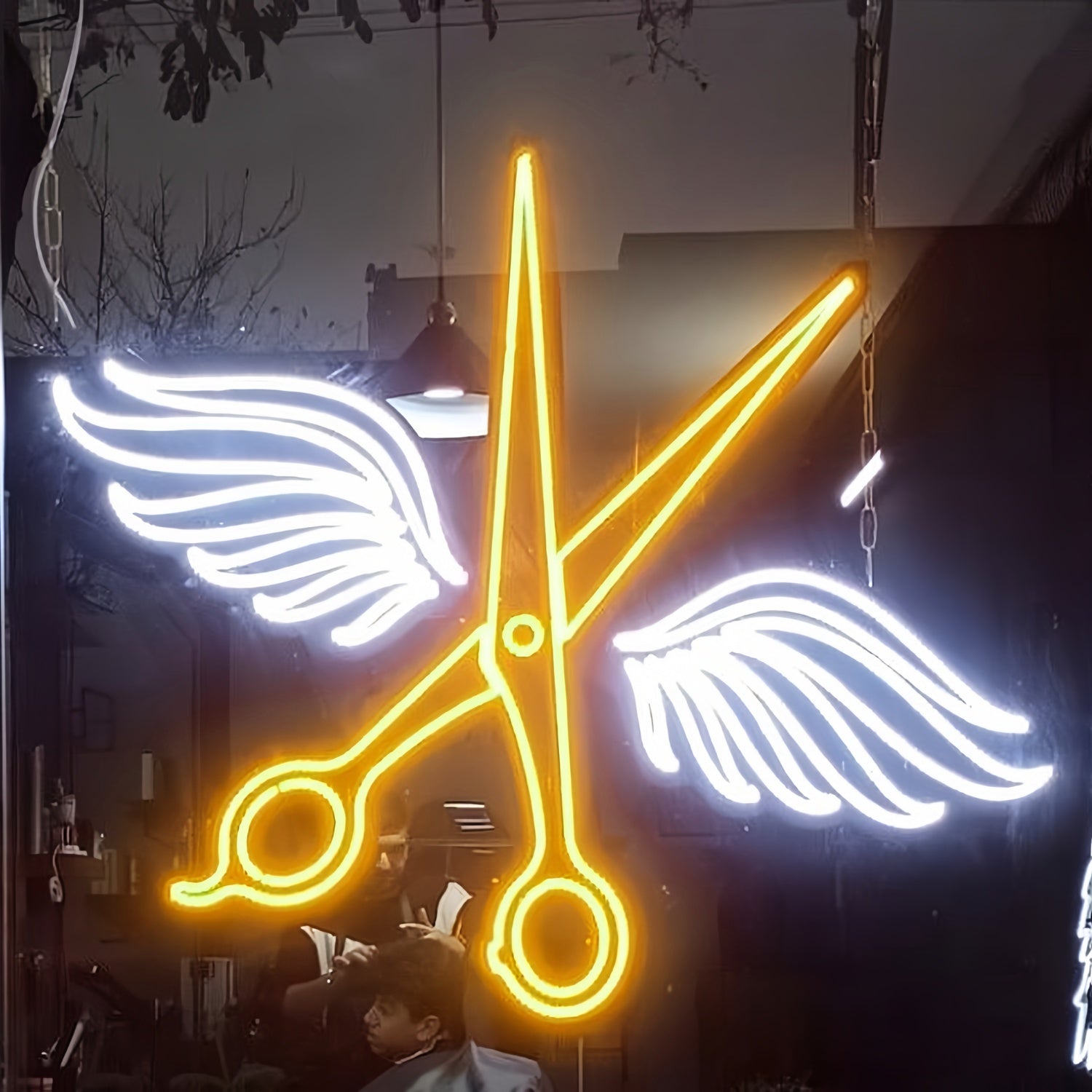 Scissors Beauty Salon Light Up Your Space With Neon Style | Shineneon
