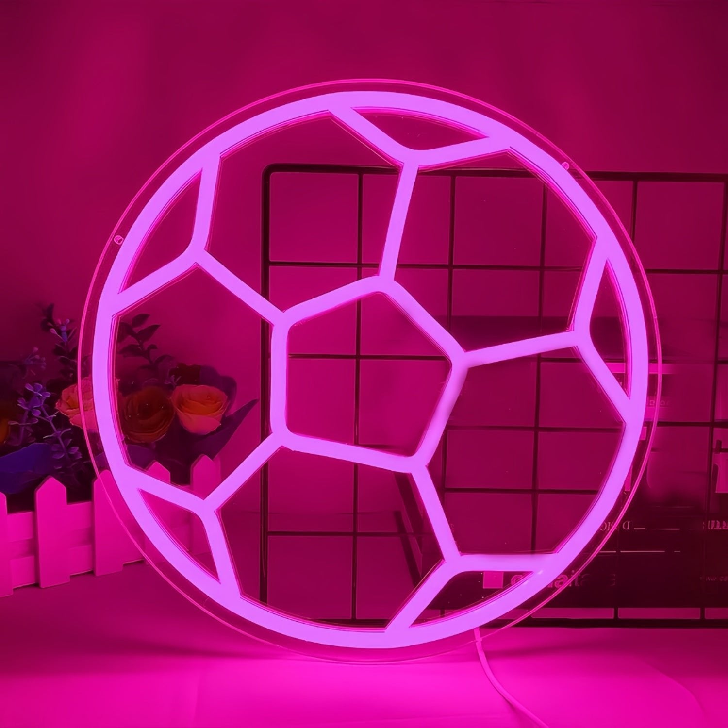 Score Every Goal Neon Soccer Ball Sign - Shineneon
