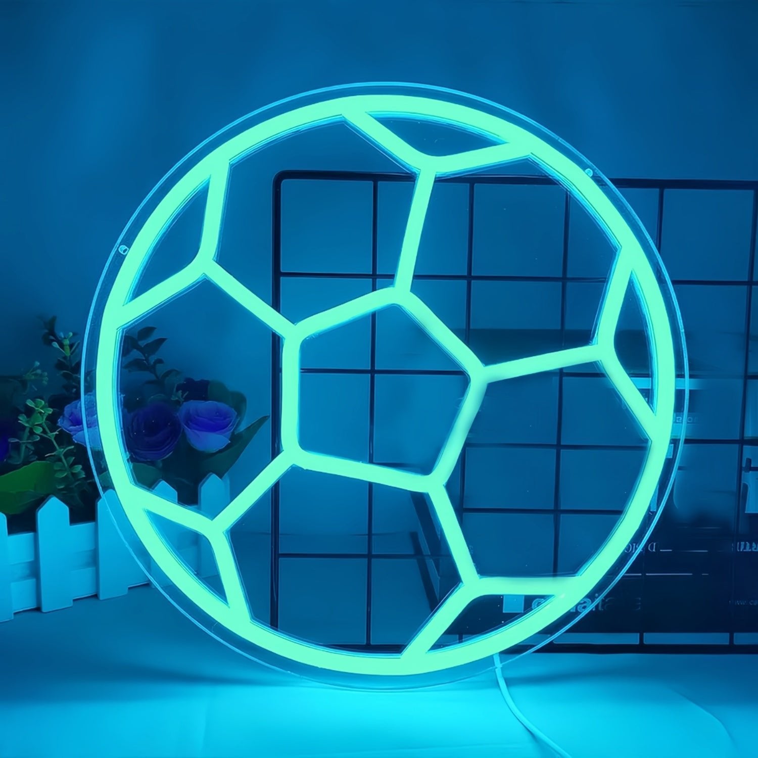Score Every Goal Neon Soccer Ball Sign - Shineneon