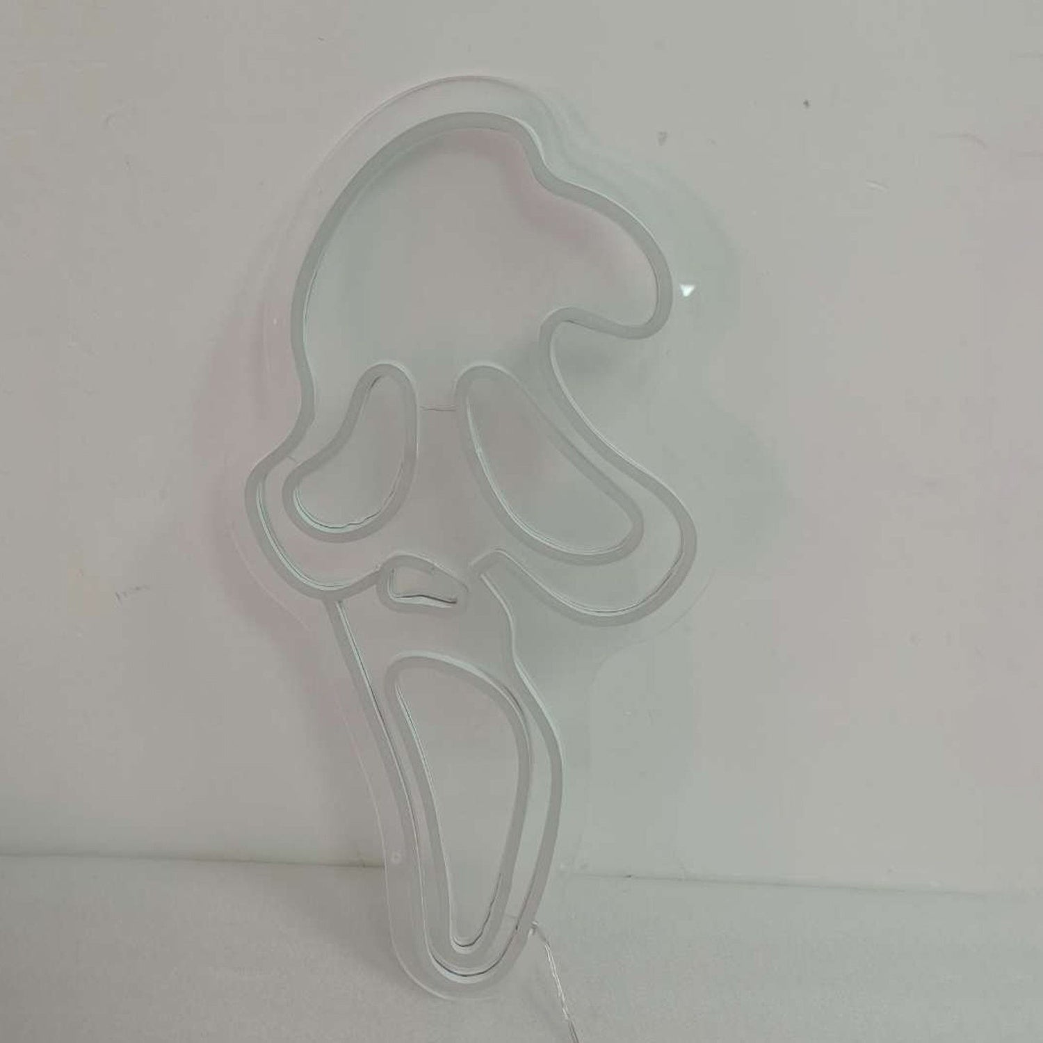 Scream Face Ghost Halloween Led Neon Sign | Shineneon