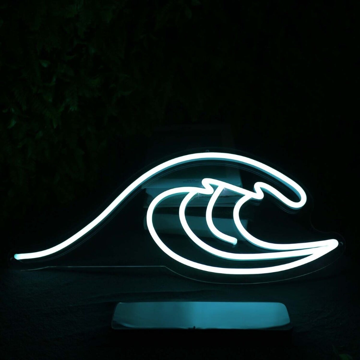 Sea Waves White Led Neon Sign - Shineneon