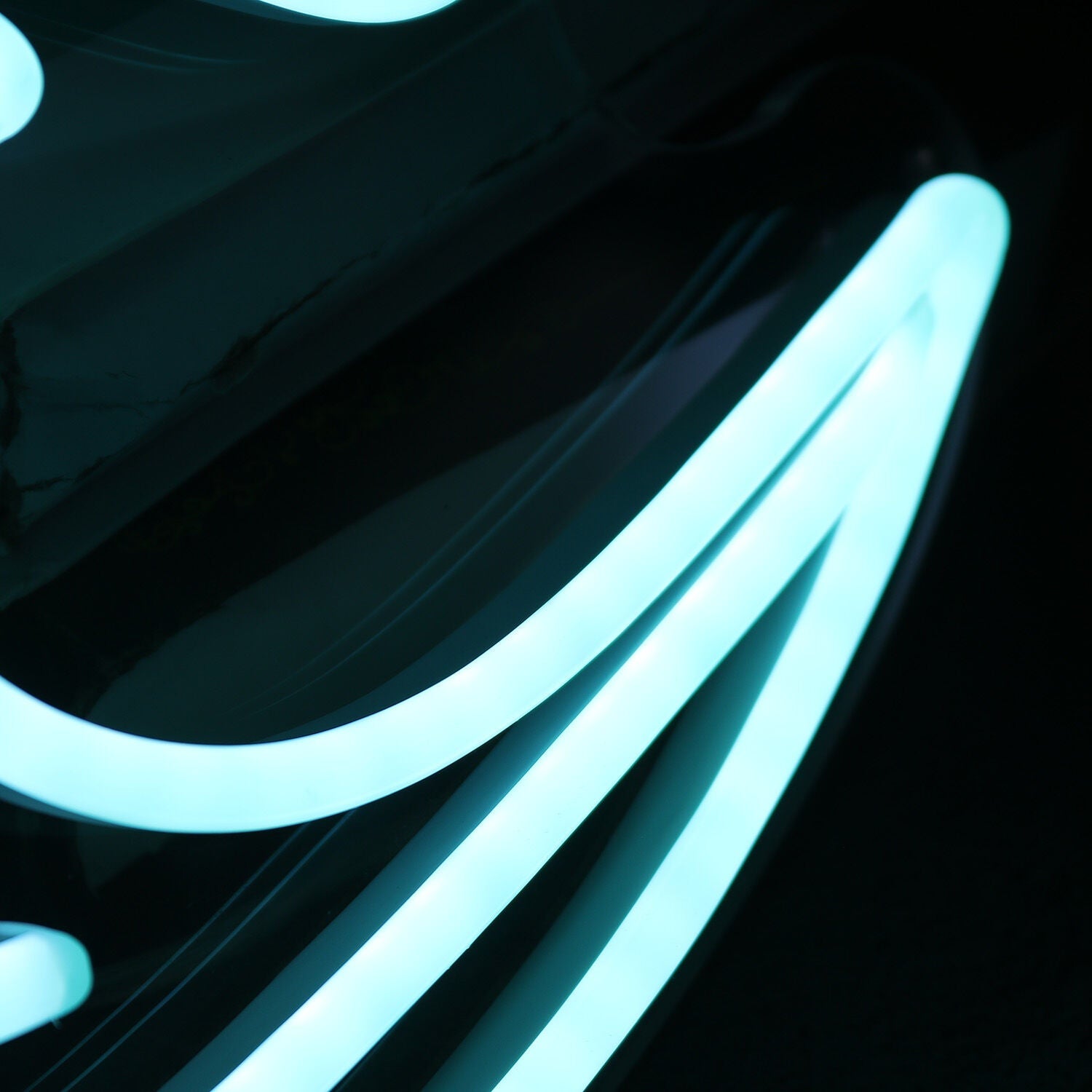 Sea Waves White Led Neon Sign - Shineneon