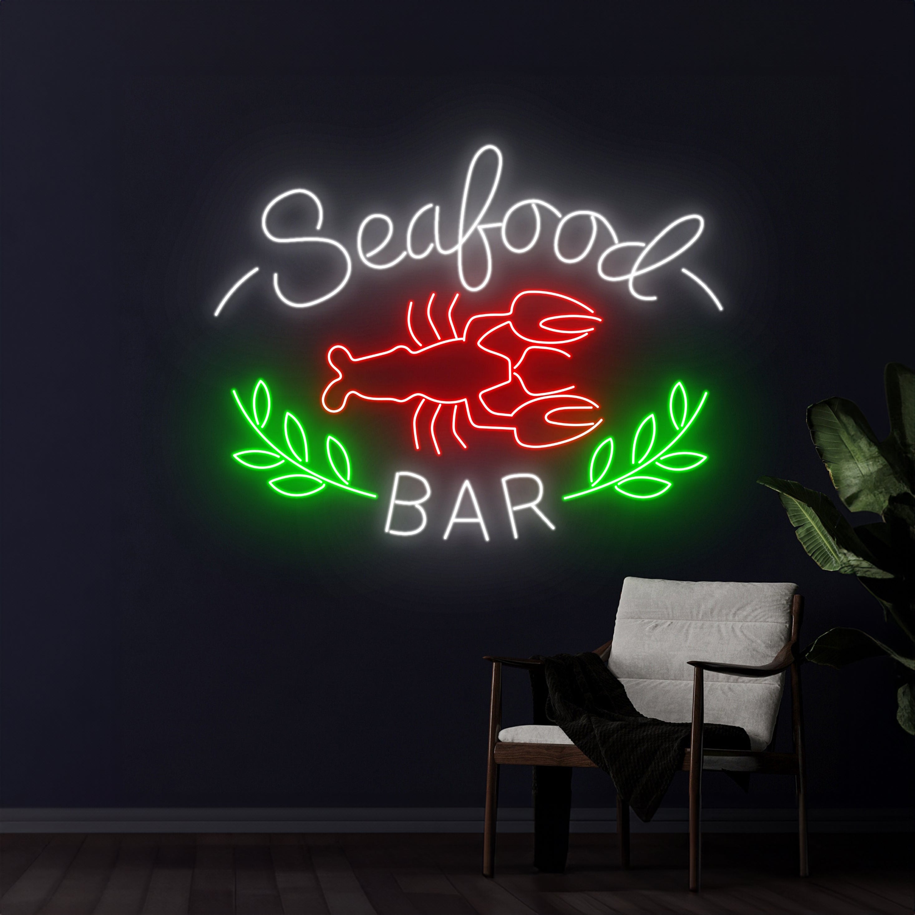 Seafood Bar Neon Sign | Shineneon