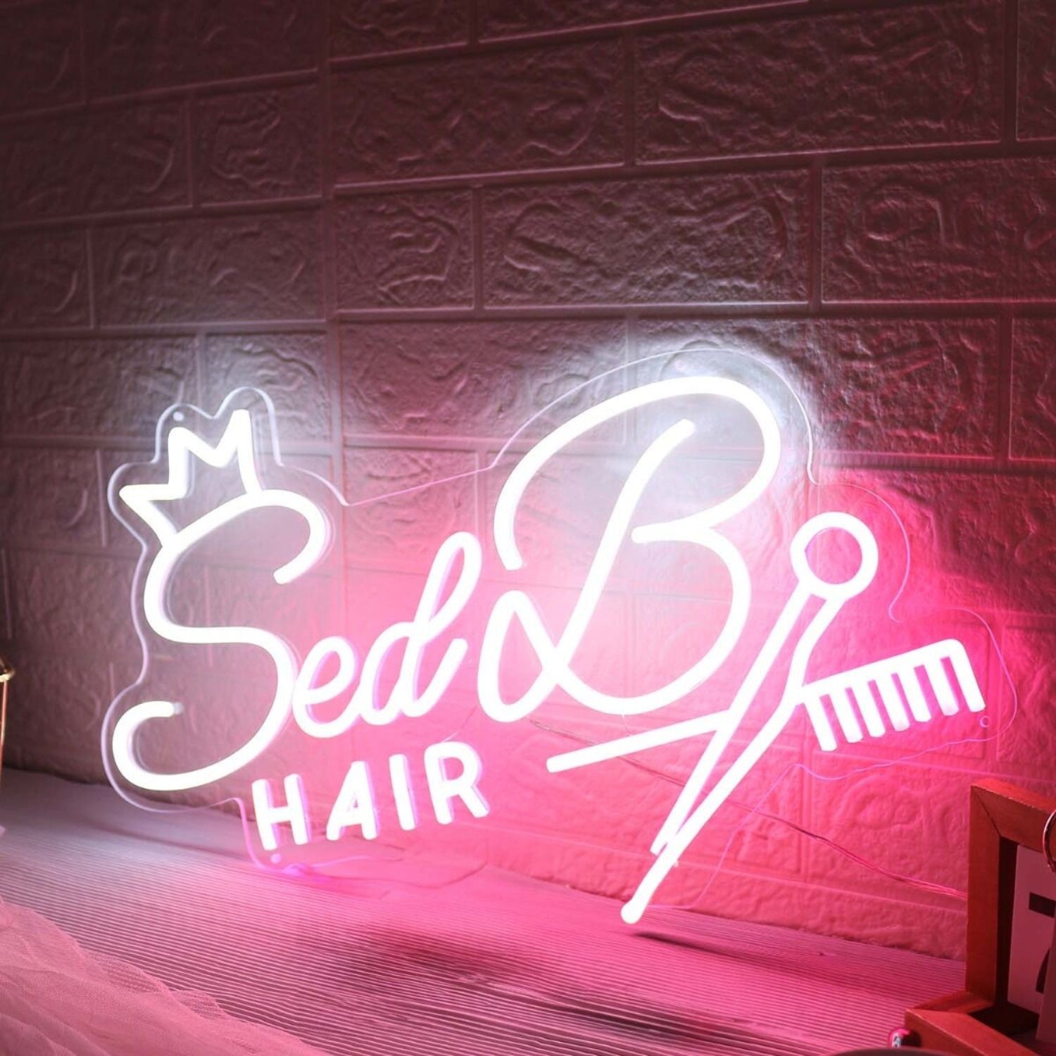 Sed B Hair Custom Led Neon Sign | Shineneon