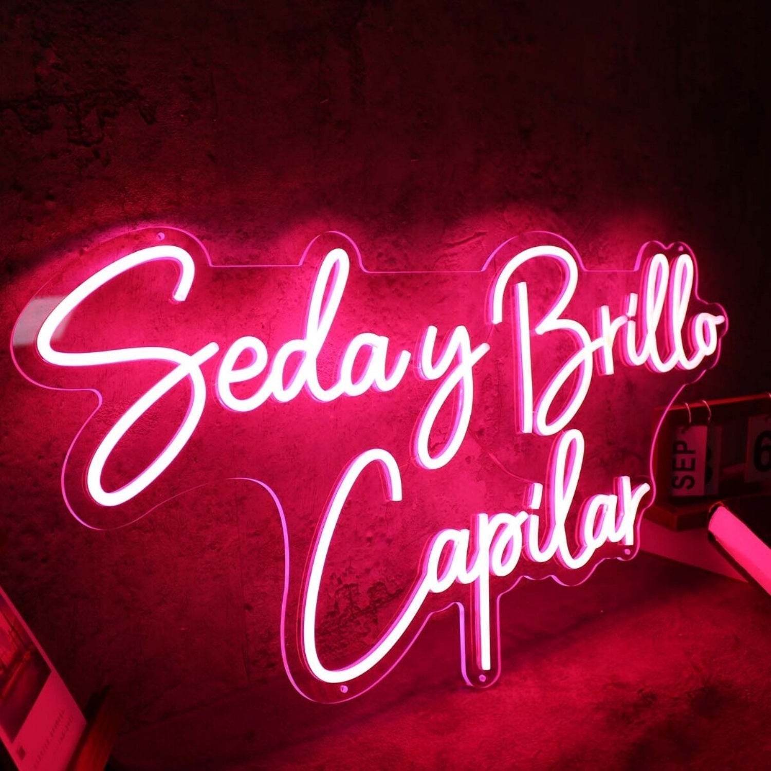 Seday Brillo Capilar Red Led Neon Sign - Shineneon