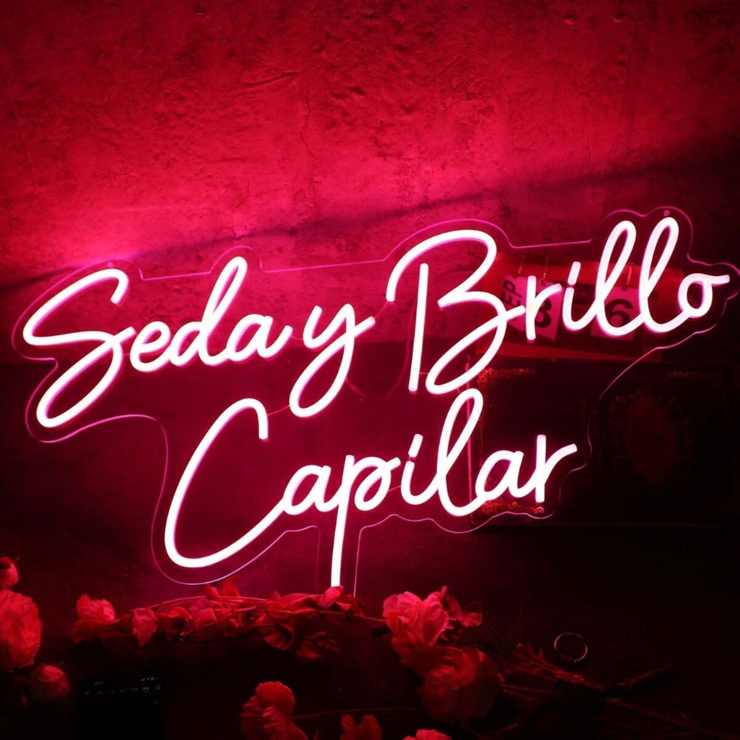 Seday Brillo Capilar Red Led Neon Sign - Shineneon