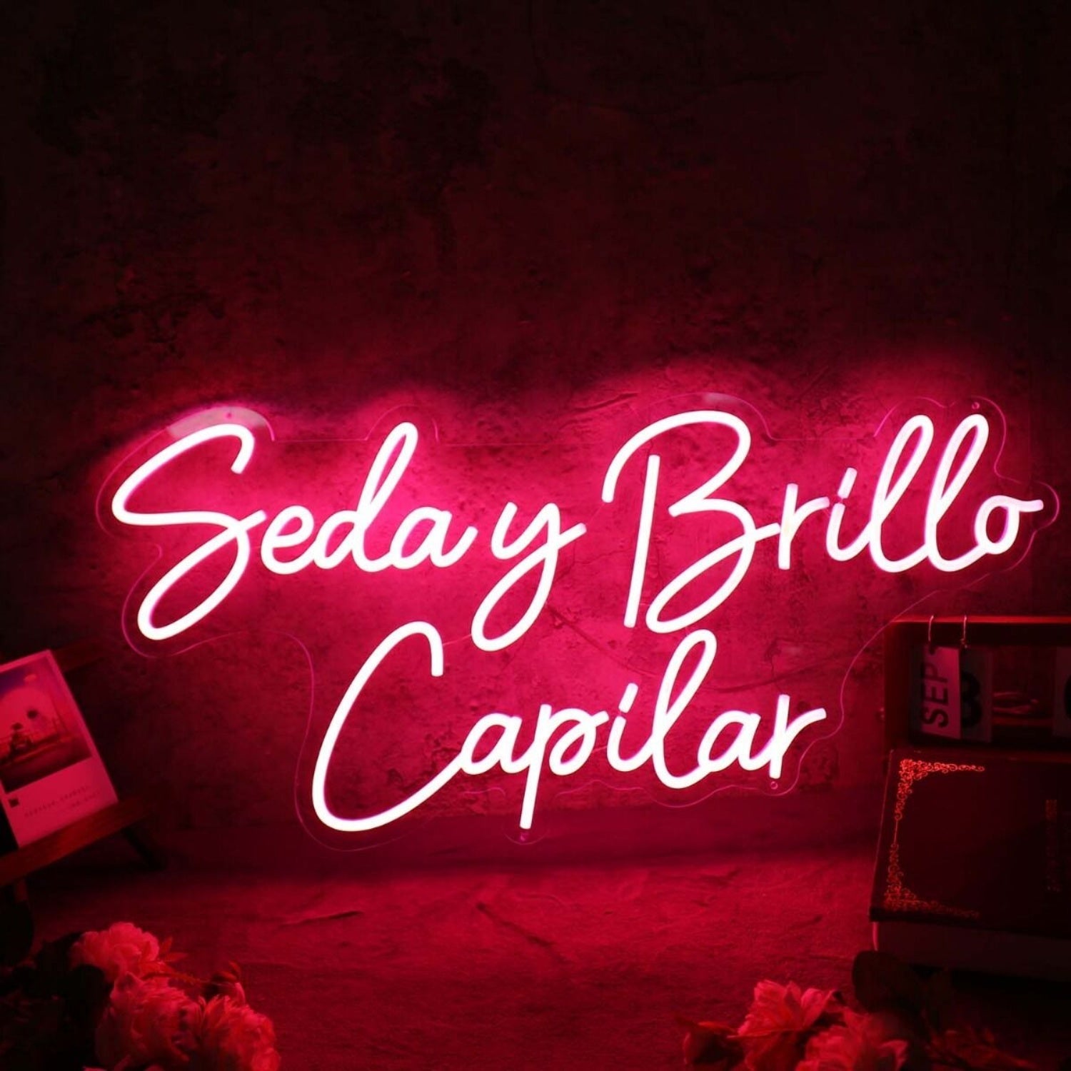 Seday Brillo Capilar Red Led Neon Sign - Shineneon