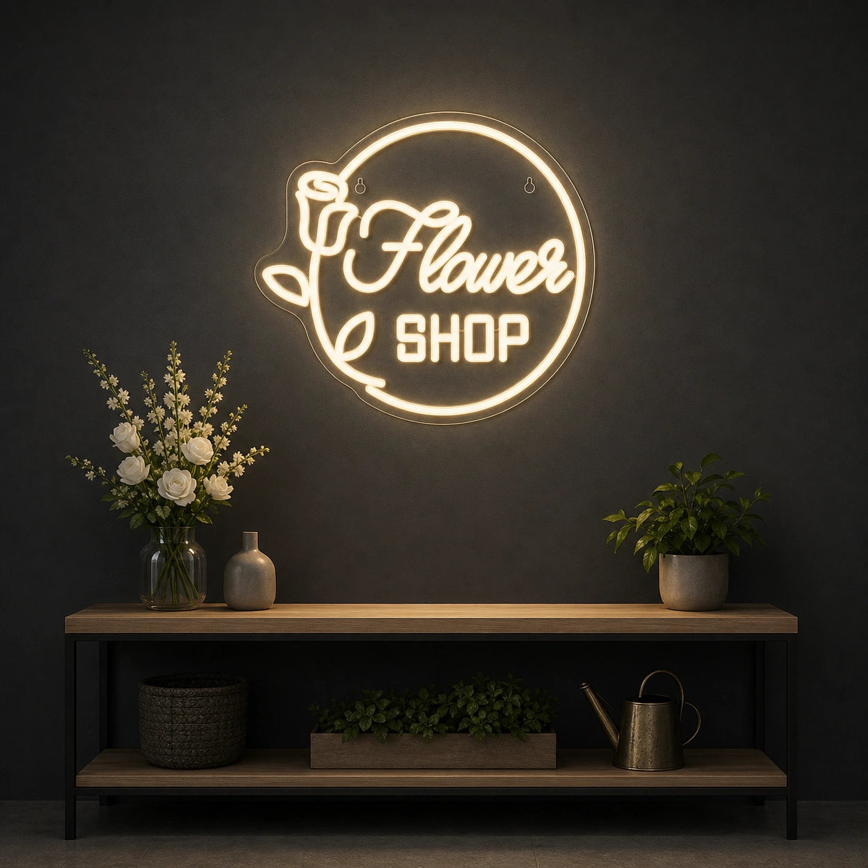 See Can Sea LED Neon Sign Garage Man Cave Neon Sign size image