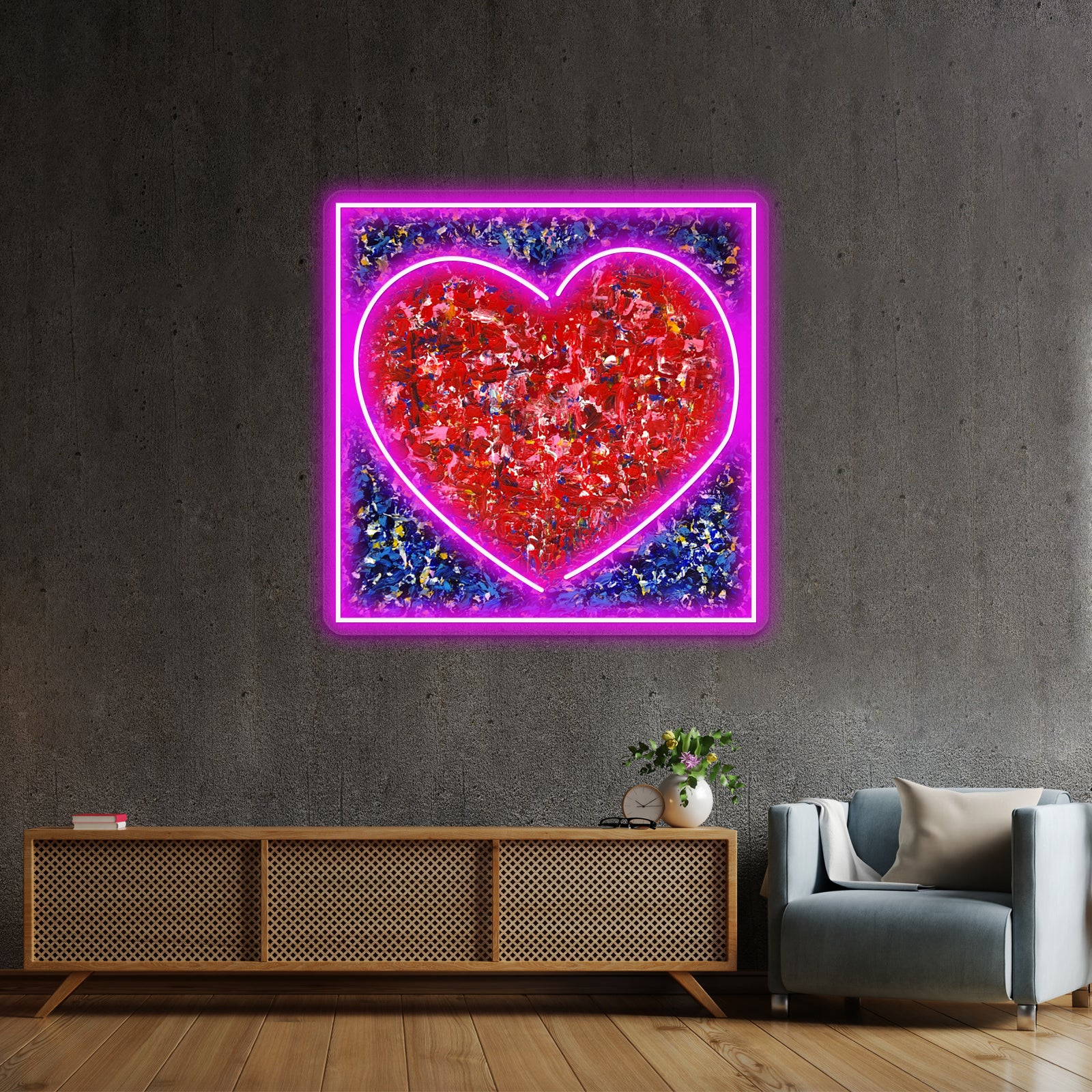 Seeing The Thing Wall Artwork Neon Signs | Shineneon