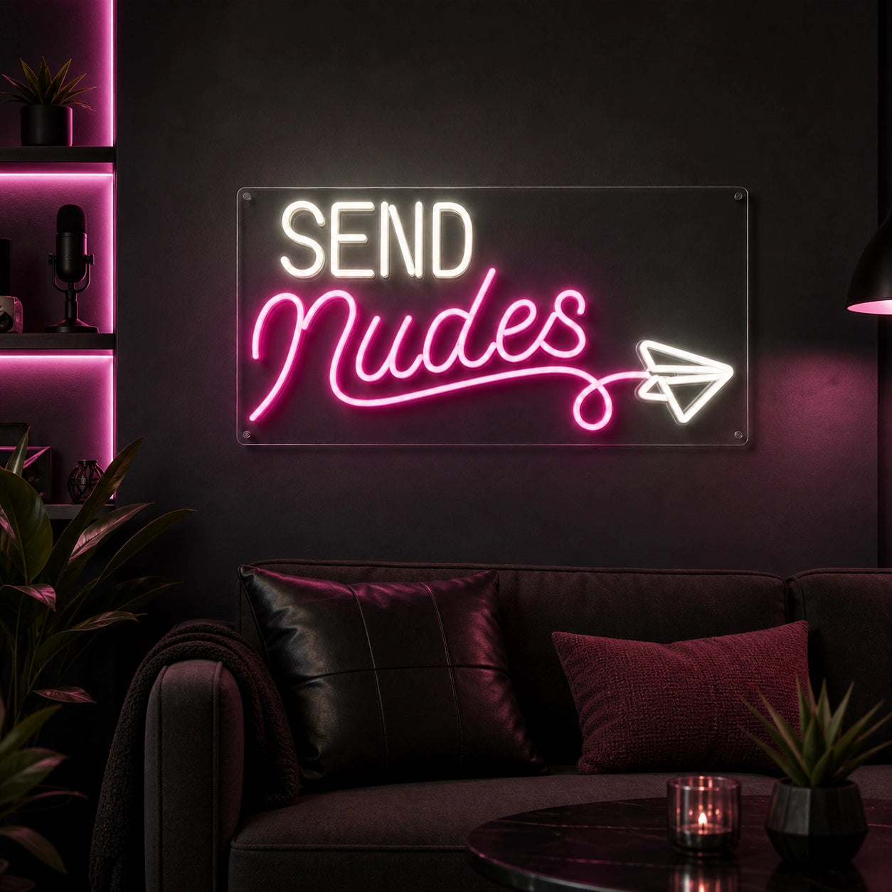 Send Guides LED Neon Sign Garage Man Cave Neon Sign high-converting product image