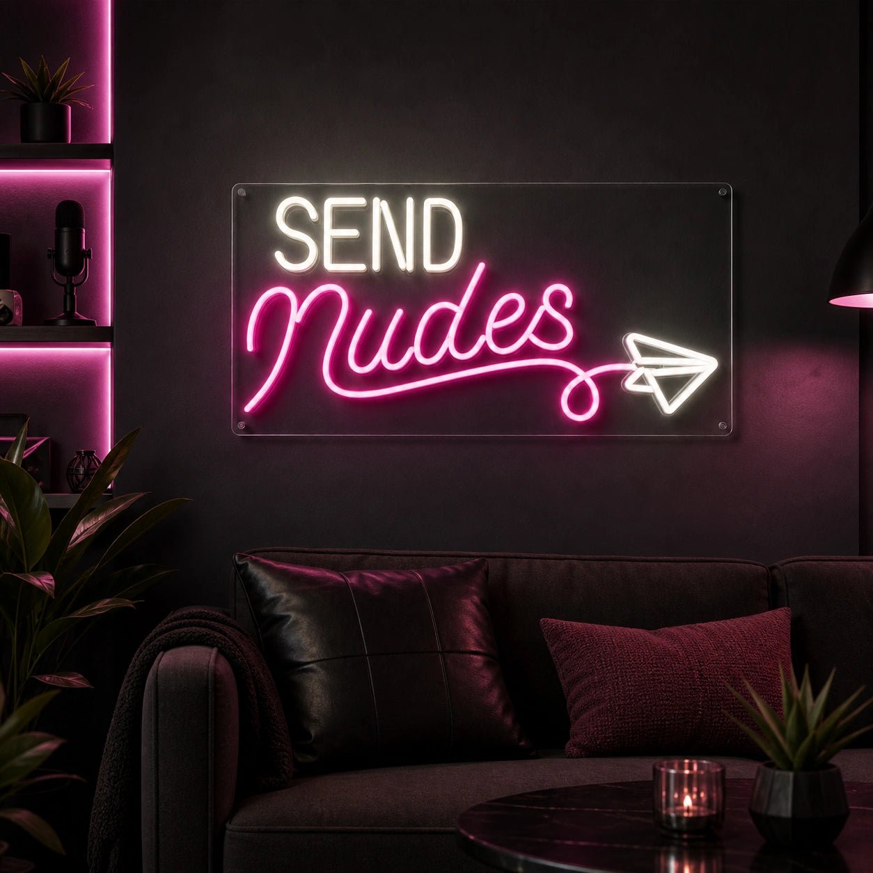 Send Guides LED Neon Sign Garage Man Cave Neon Sign - Shineneon