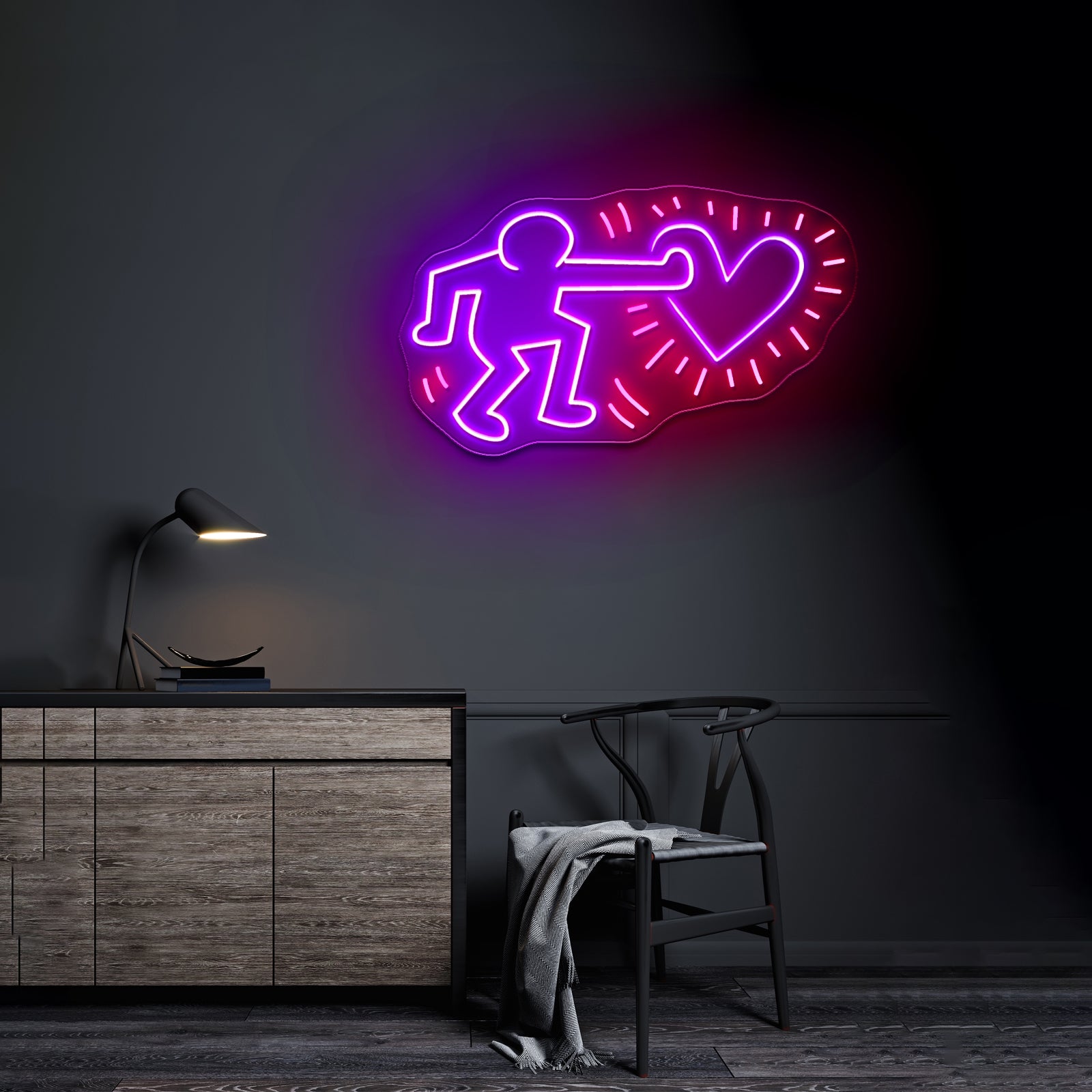 Send Love Wall Art Love Neon Sign | Shineneon