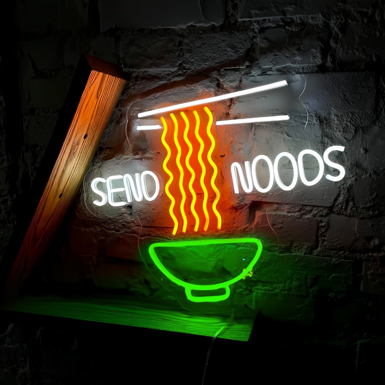 Send Noods Illuminate Your Space With Neon Humor | Shineneon