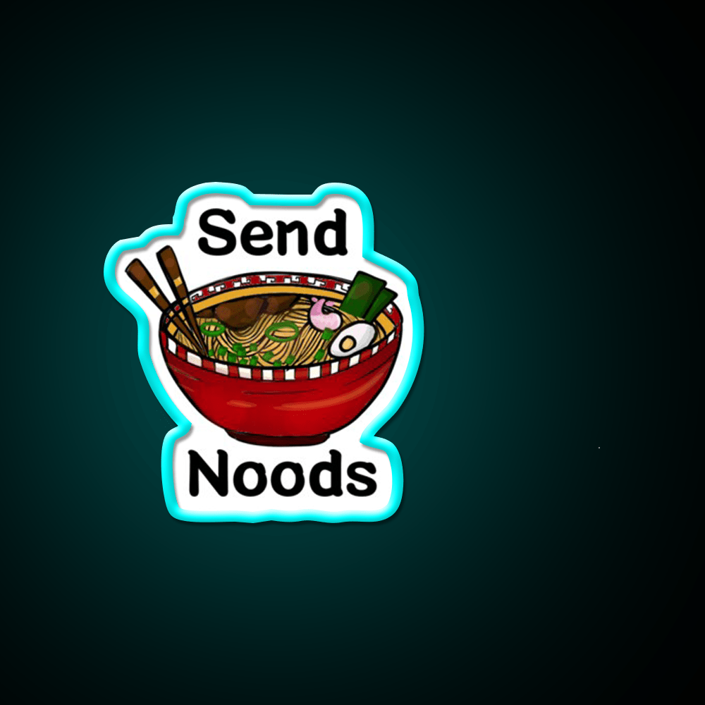 Send Noods Led Neon Sign Chinese Food Restaurant Neon Sign Rgb Color - Shineneon
