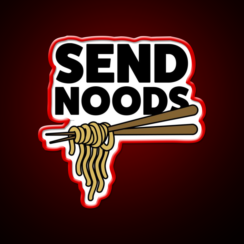Send Noods Led Neon Sign Chinese Food Wall Decor Rgb Color - LED neon sign view 10
