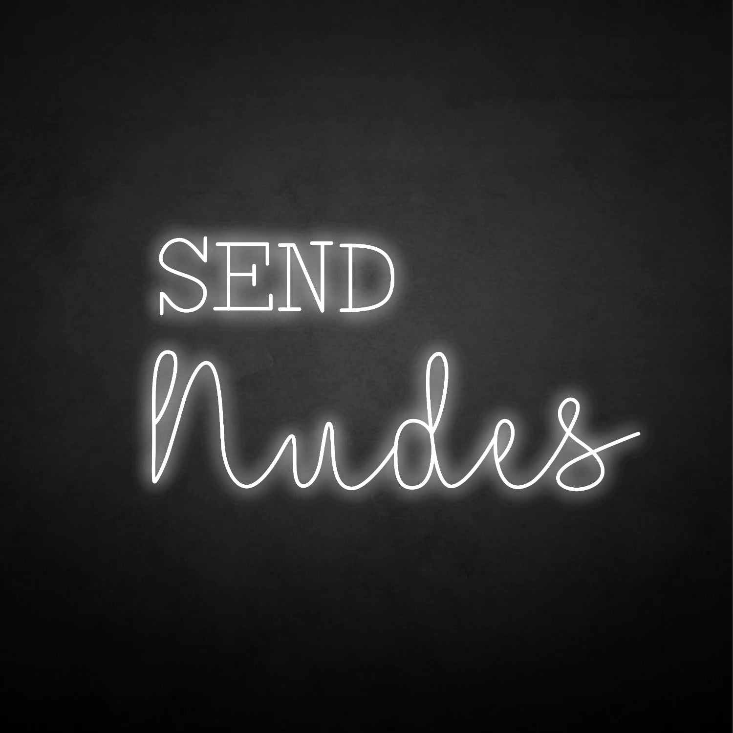 Send Nudes Led Neon Sign | Shineneon