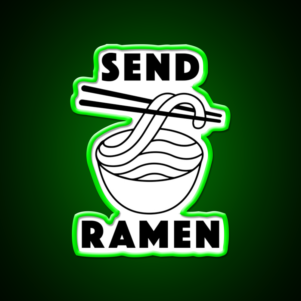 Send Ramen Led Neon Sign Chinese Food Rgb Color - LED neon sign view 8
