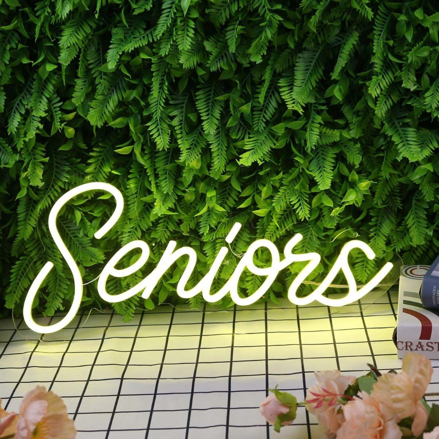 Seniors Yellow Led Neon Sign - Shineneon