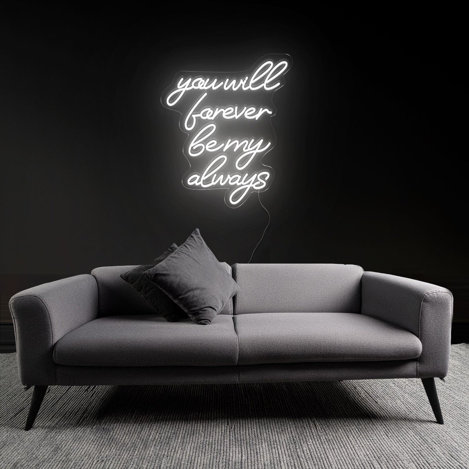 Sentimental You Will Forever Be My Always Neon Sign | Shineneon