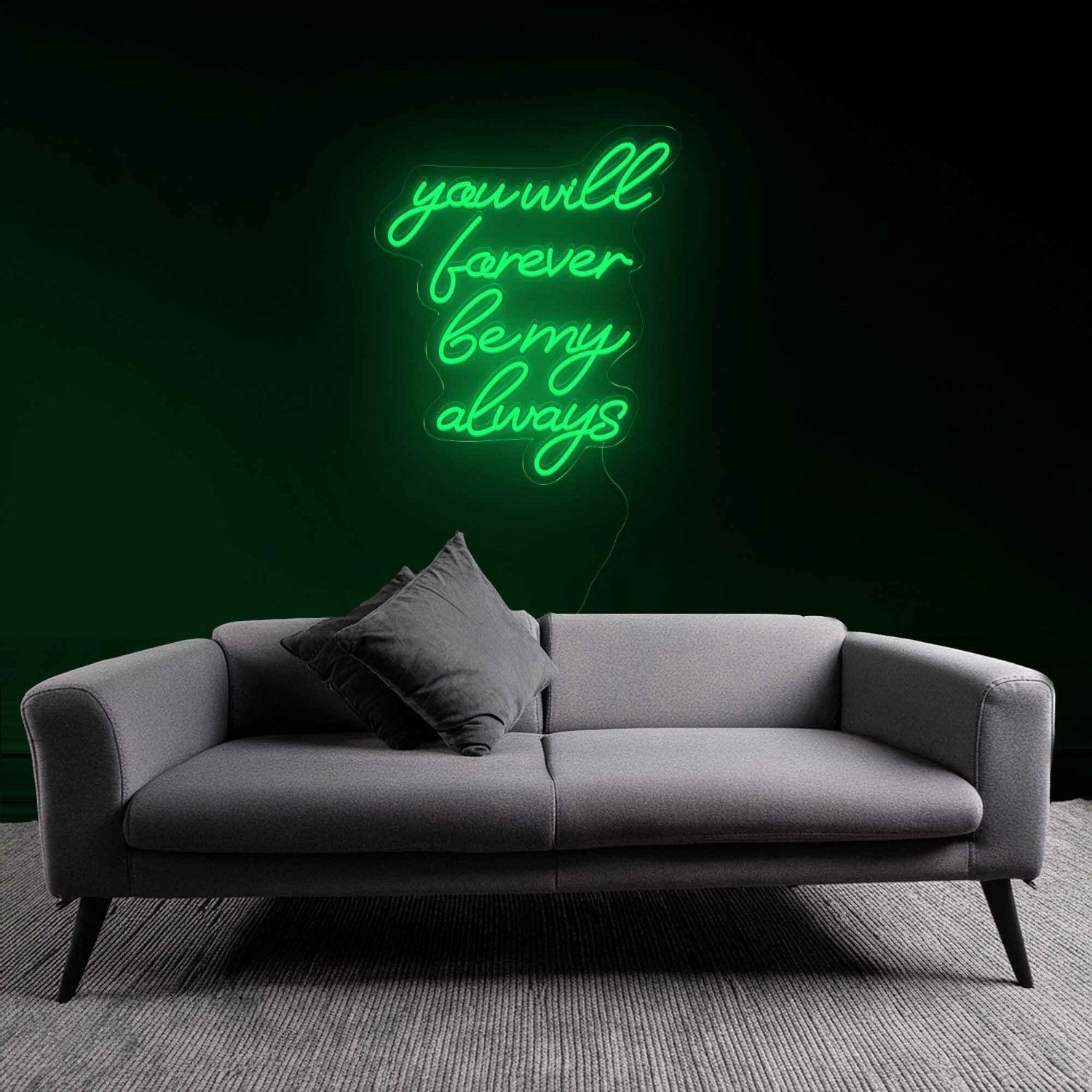 Sentimental You Will Forever Be My Always Neon Sign | Shineneon