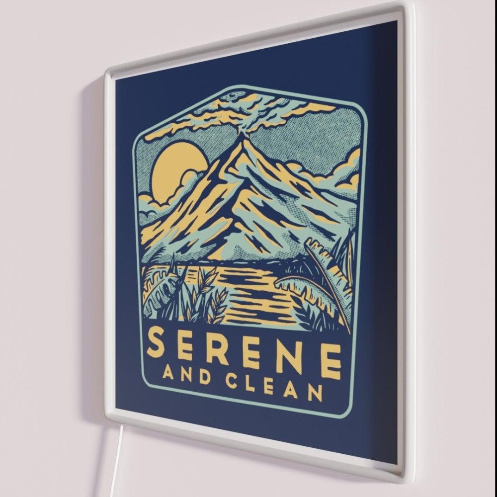 Serene And Clean Aa Na Recovery Rgb Led Neon Sign - Shineneon