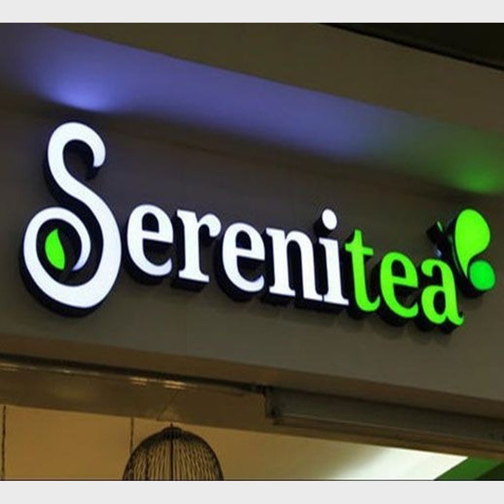 Serenitea 3D Frontlit Channel Letters Led Light Sign - Shineneon