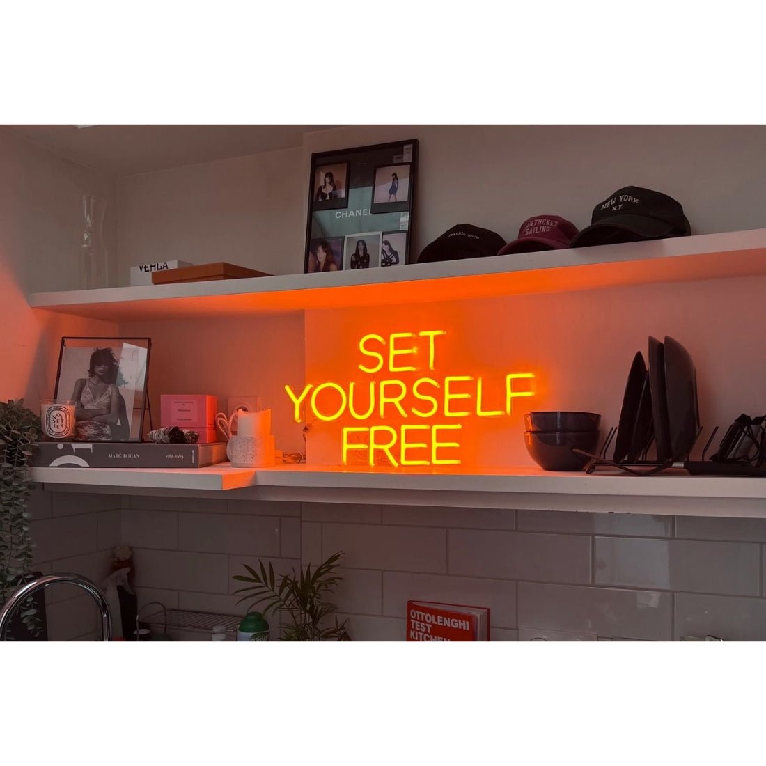 Set Yourself Free Led Sign Business Neon Sign - Shineneon