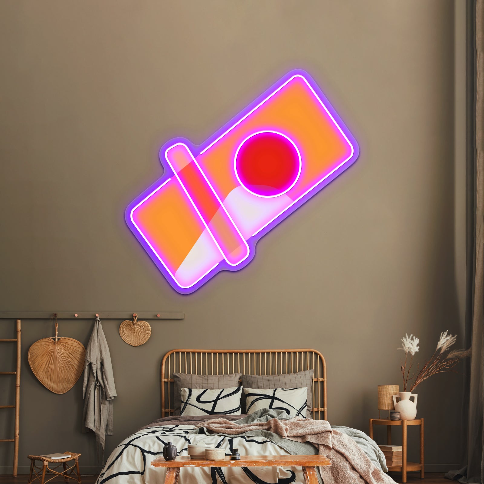 Seventeen Woozi Change Up Minimalist Abstract Art Wall Artwork Neon Signs | Shineneon