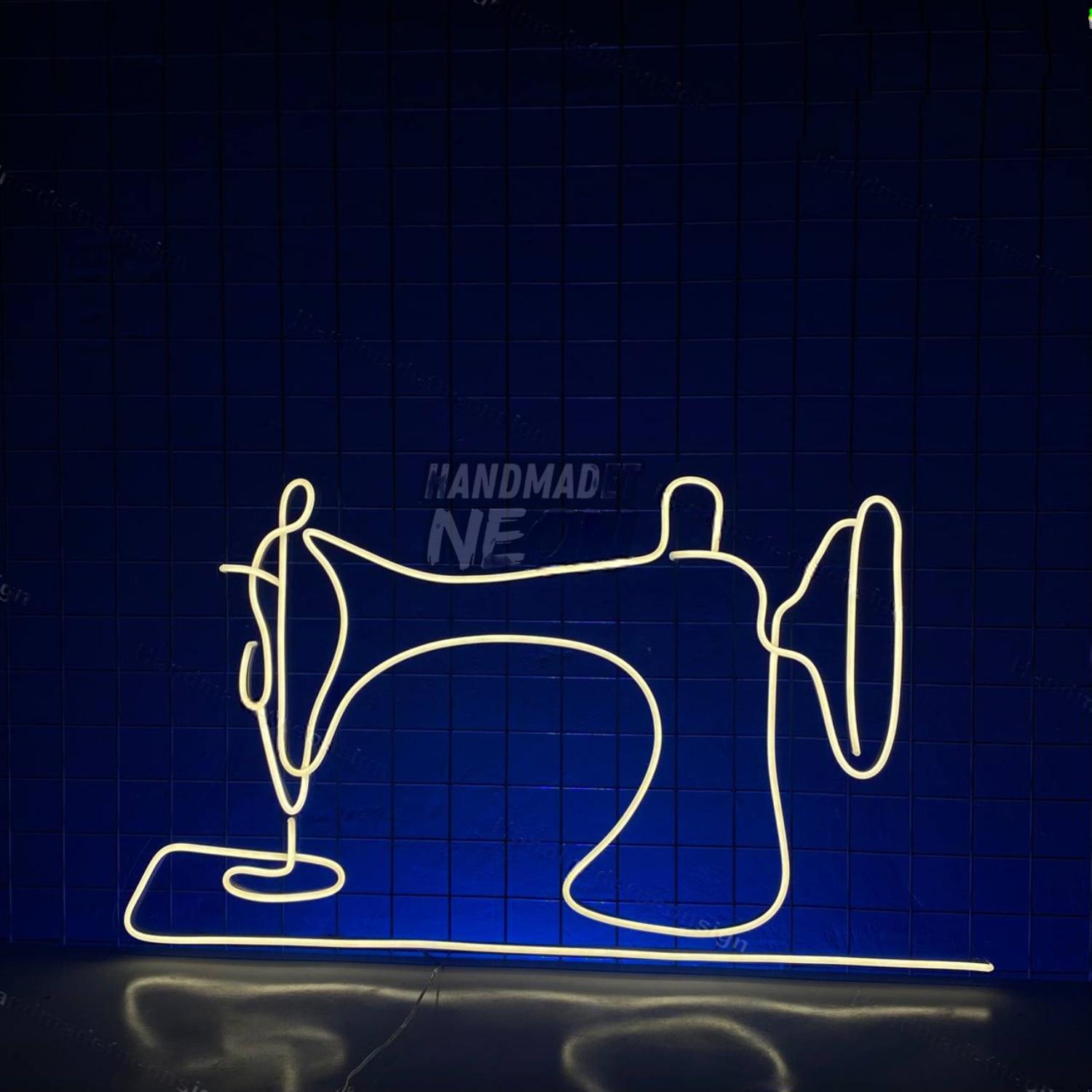 Sewing Machine Led Neon Sign For Tailor Shop Decor Gift For Grandma | Shineneon