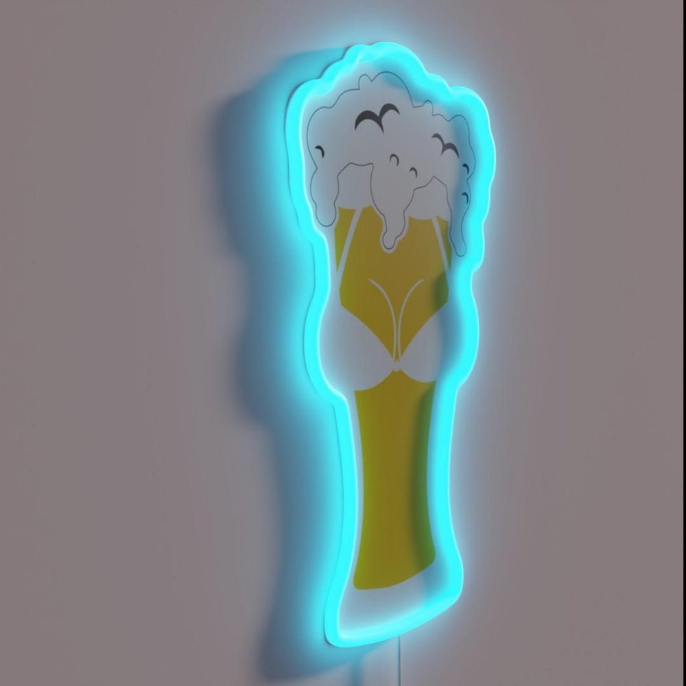 Sexy Beer Rgb Led Neon Sign - Shineneon