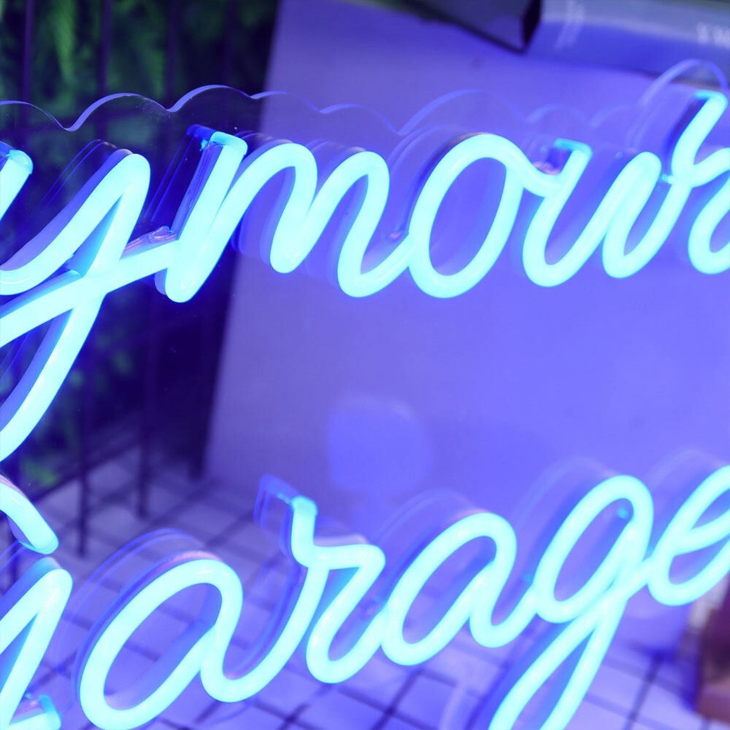 Seymouns Garage Led Neon Sign - Shineneon