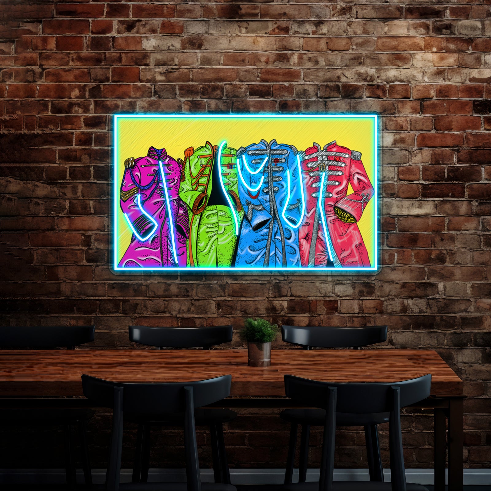 Sgt Pepper Suit Artwork Custom Led Signs | Shineneon