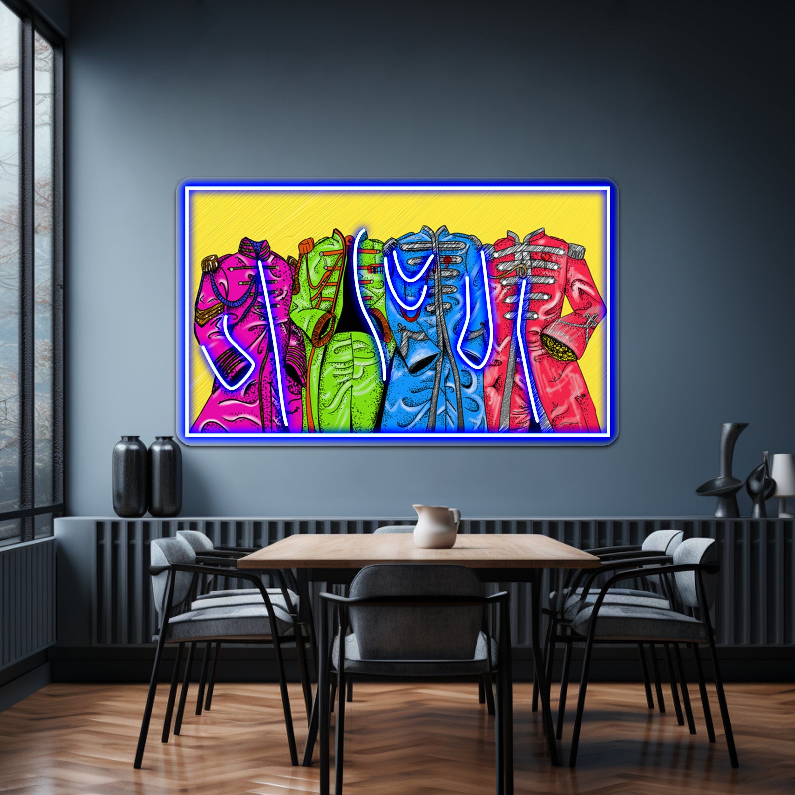 Sgt Pepper Suit Artwork Custom Led Signs | Shineneon