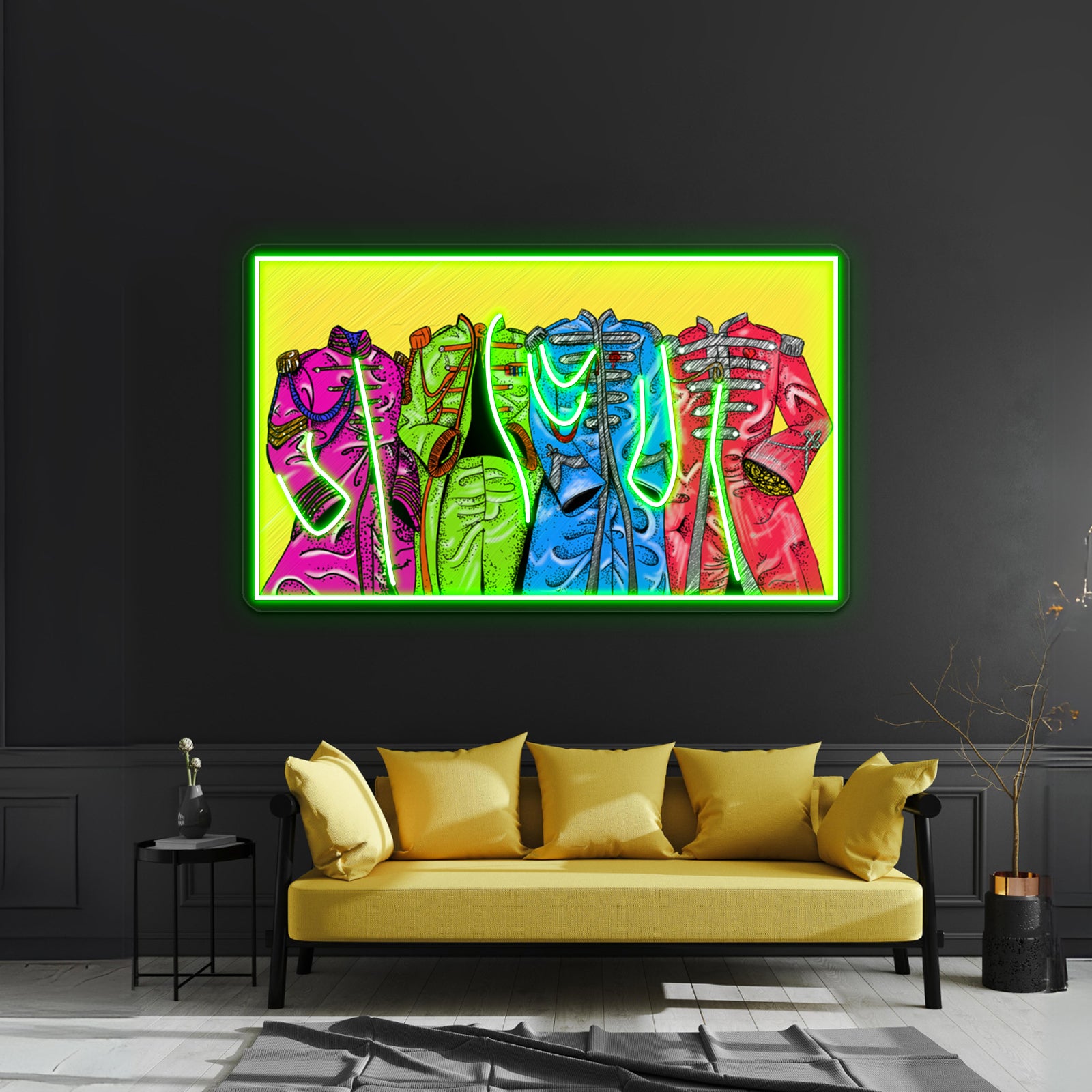 Sgt Pepper Suit Artwork Custom Led Signs | Shineneon