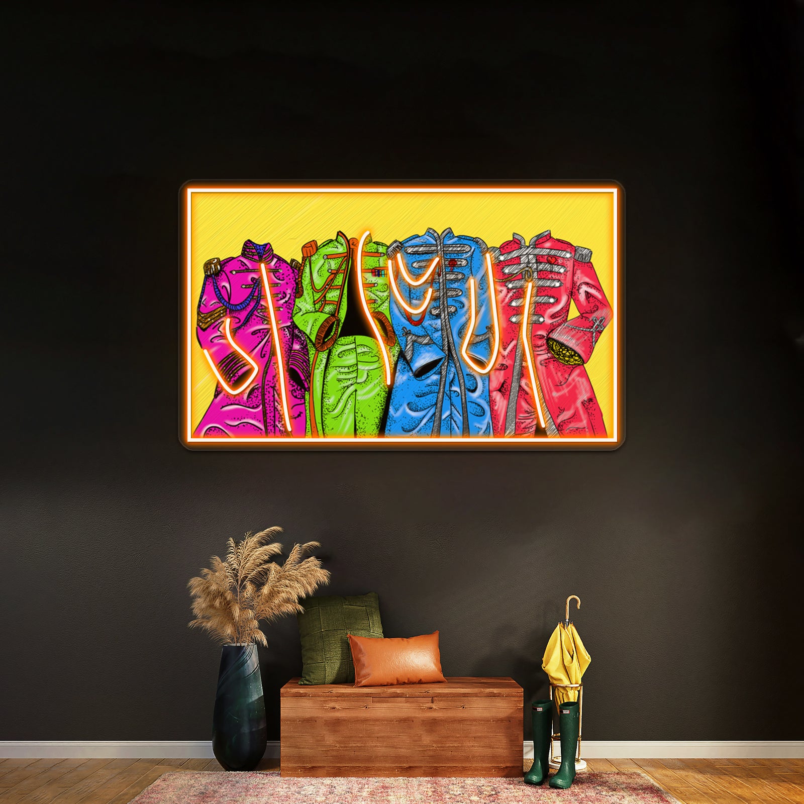 Sgt Pepper Suit Artwork Custom Led Signs | Shineneon