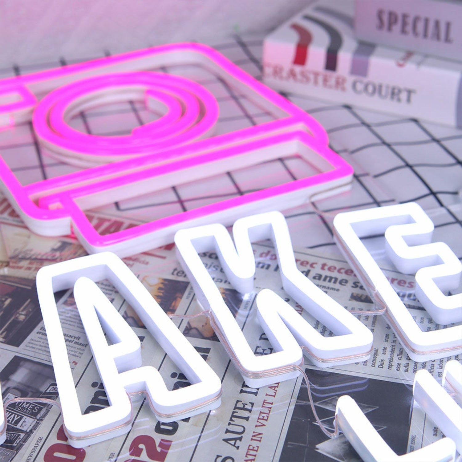 Shake It Like A Polaroid Led Neon Sign - Shineneon