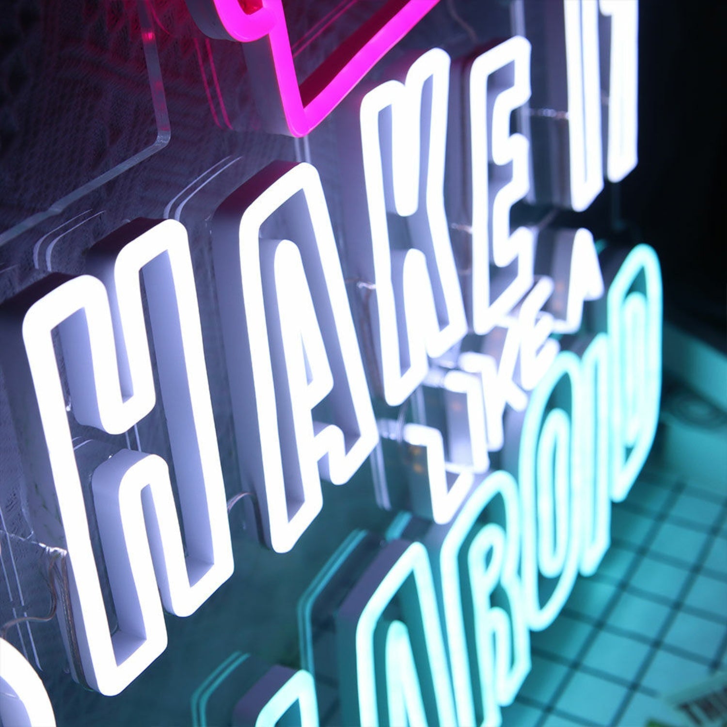 Shake It Like A Polaroid Led Neon Sign - Shineneon